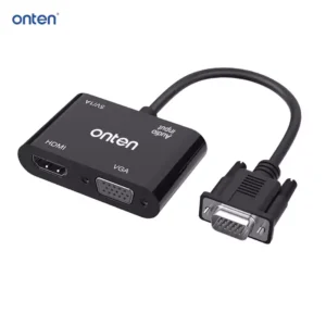 تبدیل VGA به HDMI-VGA-JACK3.5 برند ONTEN مدل OTN-5138HV