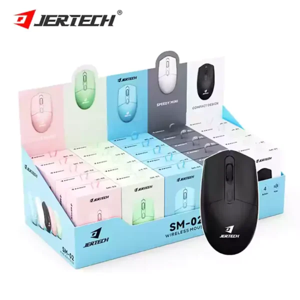 ماوس بی سیم JERTECH مدل SM-02