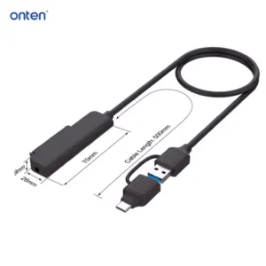 کابل USB-C و USB به SATA برند ONTEN مدل OTN-UCA311