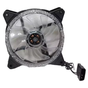 فن کیس کامپیوتر RGB سایز 12 مشکی