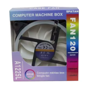 فن کیس کامپیوتر RGB سایز 12 GGS
