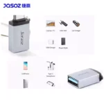 تبدیل USB-C به USB جیسوس مدل JASOZ G141 - Image 3