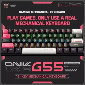کیبورد گیمینگ اونیکوما مدل ONIKUMA G55